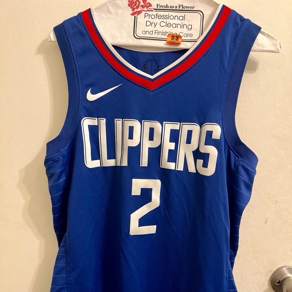 NBA Blue Jersey with Logo Patch